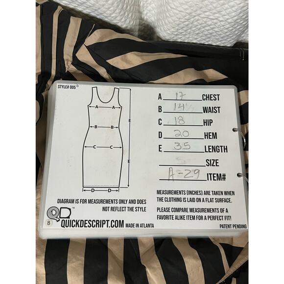 Anthropologie Leifsdottir Black and Tan Striped Macaw Dress Size 8 $298 - Picture 13 of 15